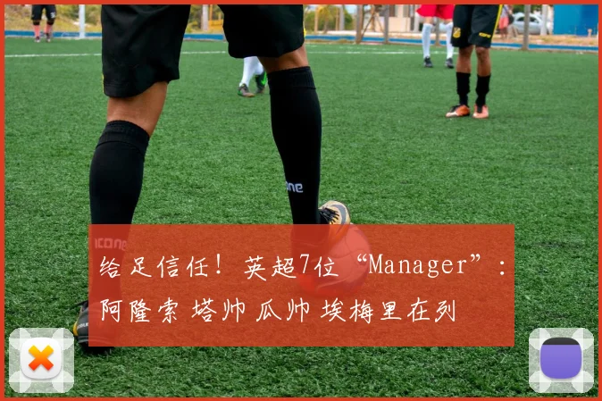 给足信任！英超7位“Manager”：阿隆索 塔帅 瓜帅 埃梅里在列